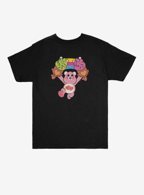 Care Bears Love-A-Lot Bear Taiyaki Ice Cream Youth T-Shirt