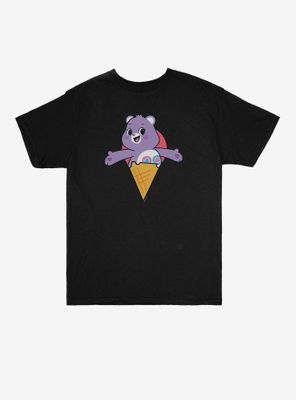 Care Bears Share Bear Ice Cream Cone Youth T-Shirt