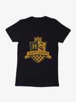 Harry Potter Hufflepuff House Crest Womens T-Shirt