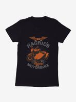 Harry Potter Hagrid's Flying Motorbike Bronze Icon Womens T-Shirt