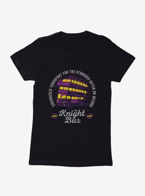 Harry Potter Knight Bus Icon Womens T-Shirt