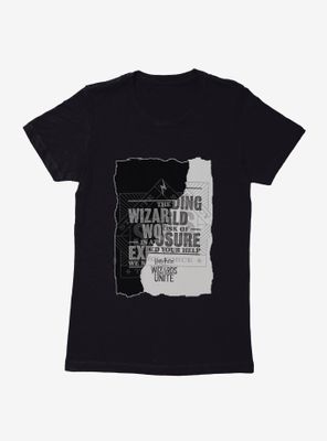 Harry Potter: Wizards Unite Torn Poster Womens T-Shirt