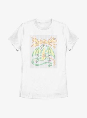 Stranger Things Scantron Dragon Womens T-Shirt