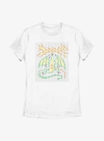 Stranger Things Scantron Dragon Womens T-Shirt