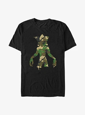 Stranger Things Camo Demogorgon T-Shirt