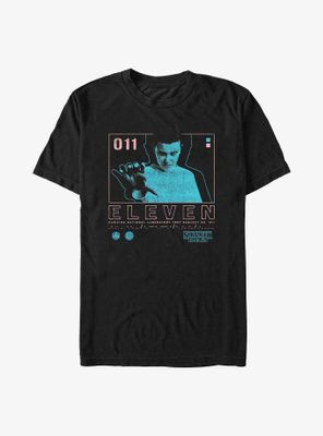 Stranger Things Eleven Infographic T-Shirt