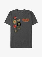 Stranger Things Faux Patches T-Shirt