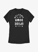 Stranger Things Welcome To The Upside Down Womens T-Shirt