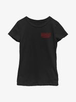 Stranger Things Fire Corner Logo Youth Girls T-Shirt