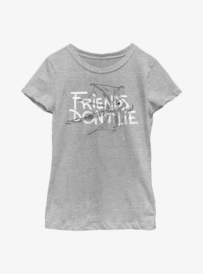 Stranger Things Friends Don't Lie Demobat Youth Girls T-Shirt