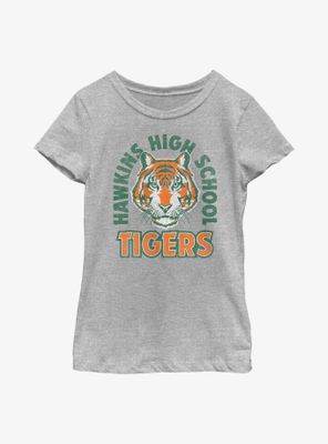 Stranger Things Hawkins High School Tigers Arch Youth Girls T-Shirt