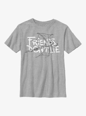 Stranger Things Friends Don't Lie Demobat Youth T-Shirt