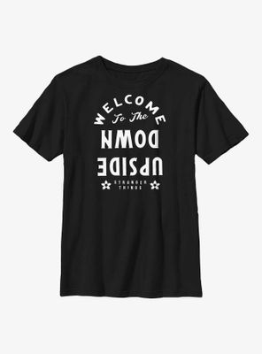 Stranger Things Welcome To The Upside Down Youth T-Shirt
