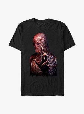 Stranger Things Shadow Vecna Portrait T-Shirt