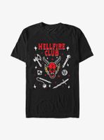 Stranger Things Textbook Hellfire Club T-Shirt