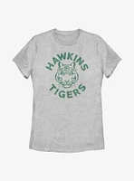 Stranger Things Hawkins Tigers School Womens T-Shirt