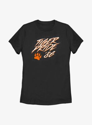 Stranger Things Tiger Pride Womens T-Shirt