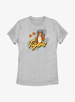 Stranger Things Tigers Hawkins High School Womens T-Shirt