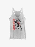 Stranger Things Anatomy Of Demogorgon Womens Tank Top