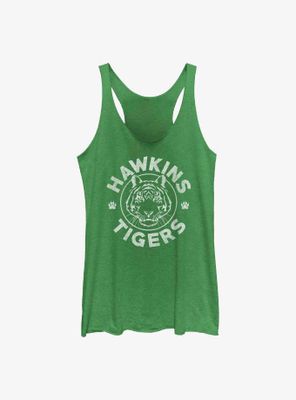 Stranger Things Hawkins Tigers Womens Tank Top