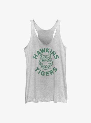 Stranger Things Hawkins Tigers School Womens Tank Top