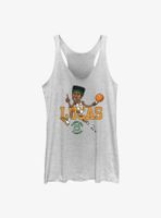 Stranger Things Lucas Hawkins Tiger Basketball Womens Tank Top