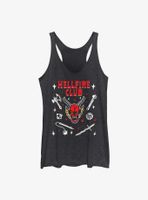 Stranger Things Textbook Hellfire Club Womens Tank Top