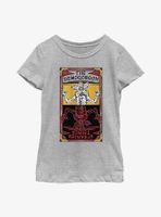 Stranger Things Demogorgon Fate Card Youth Girls T-Shirt