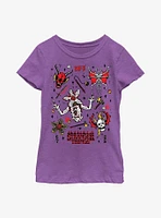 Stranger Things Flash Sheet Youth Girls T-Shirt