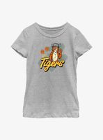 Stranger Things Tigers Hawkins High School Youth Girls T-Shirt