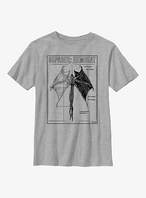 Stranger Things Demobat Youth T-Shirt