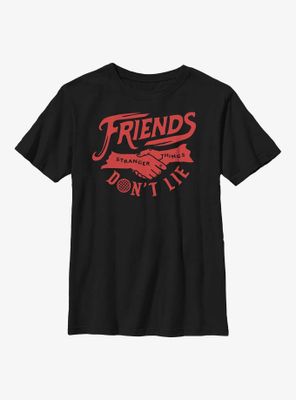 Stranger Things Friends Don't Lie Youth T-Shirt