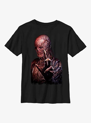 Stranger Things Shadow Vecna Portrait Youth T-Shirt