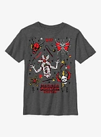 Stranger Things Flash Sheet Youth T-Shirt