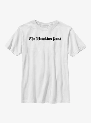 Stranger Things The Hawkins Post Youth T-Shirt