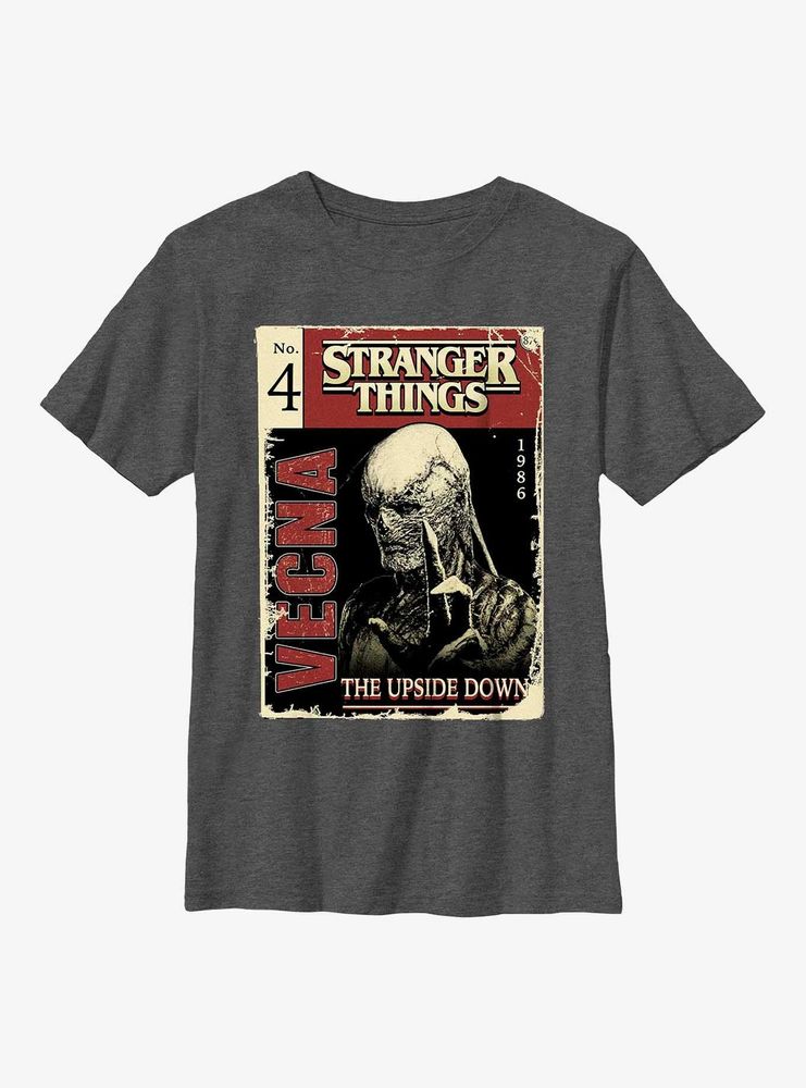 Stranger Things Vecna Pulp Comic Youth T-Shirt