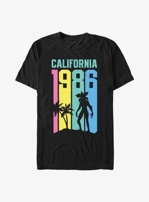 Stranger Things California 1986 Demogorgon T-Shirt