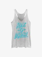 Stranger Things Rink-O-Mania Logo Womens Tank Top