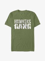 Stranger Things Hawkins Gang Stencil T-Shirt