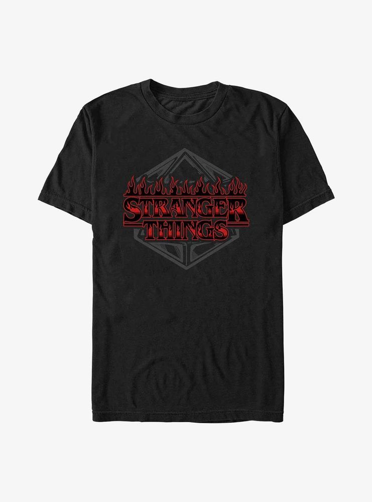 Stranger Things Dice Badge T-Shirt