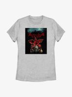 Stranger Things Poster Kanji Womens T-Shirt