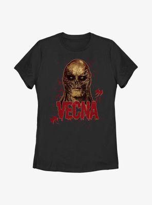 Stranger Things Gritty Vecna Womens T-Shirt
