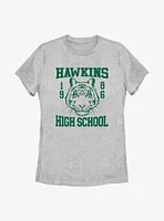 Stranger Things Hawkins High School 1986 Womens T-Shirt