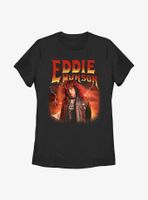 Stranger Things Metal Eddie Munson Womens T-Shirt
