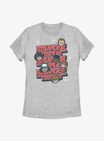 Stranger Things Toon Stack Womens T-Shirt