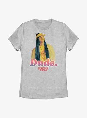 Stranger Things Surfer Boy Dude Womens T-Shirt