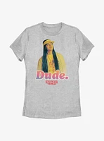 Stranger Things Surfer Boy Dude Womens T-Shirt