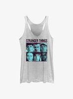 Stranger Things Split Tone Box Gang Womens Tank Top