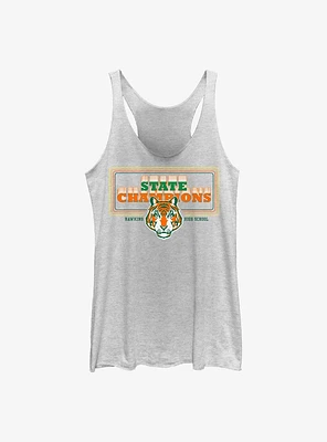 Stranger Things Hawkins State Champion Womens Tank Top