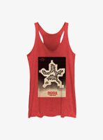 Stranger Things Hellfire Club Grid Womens Tank Top